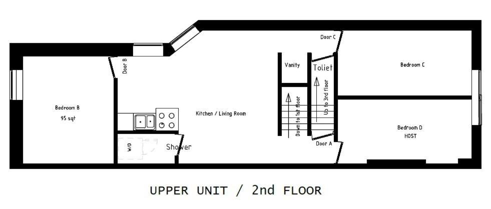 Double With Shared Bathroom 536b Gasthof