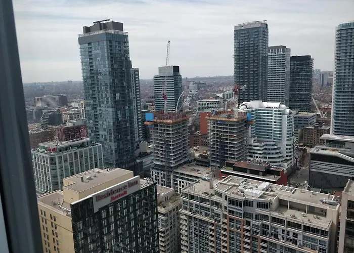 Entertainment District, Downtown Toronto - 300 Front 1 Bed 1 Bath, City View