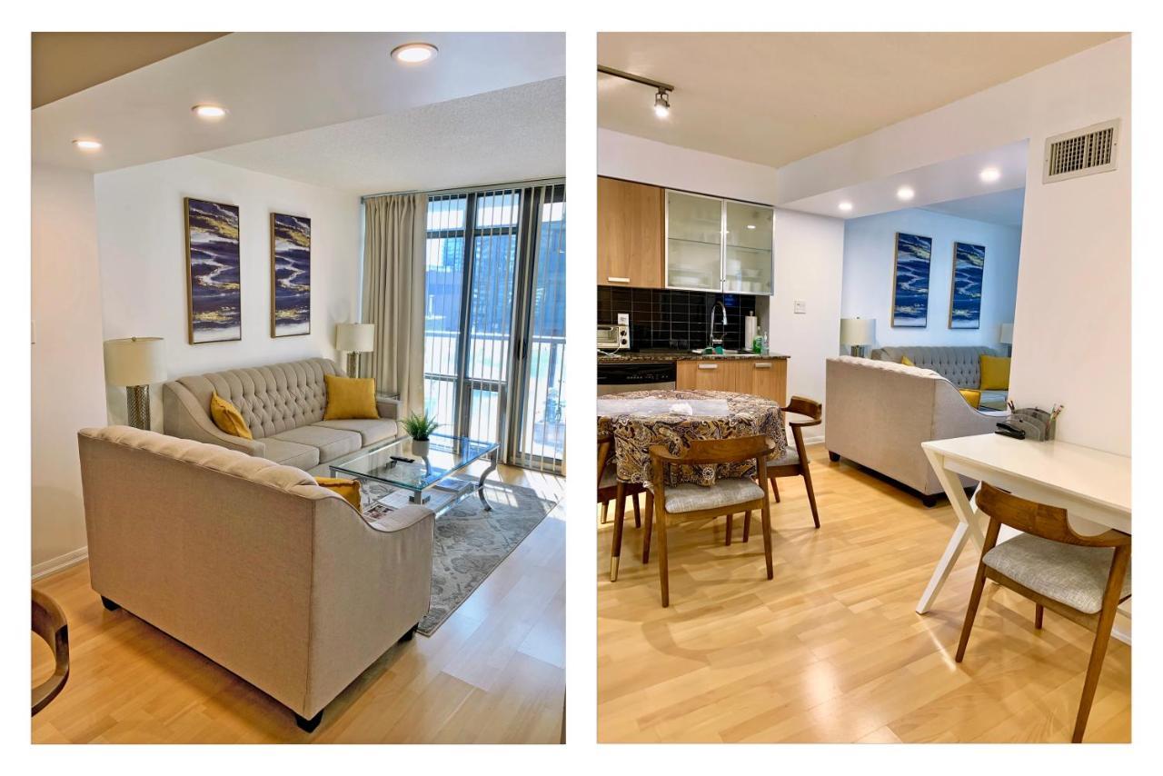 Apartment Comfy 1 Bedroom & Den In Downtown 1 Queen & 1 Single Bed