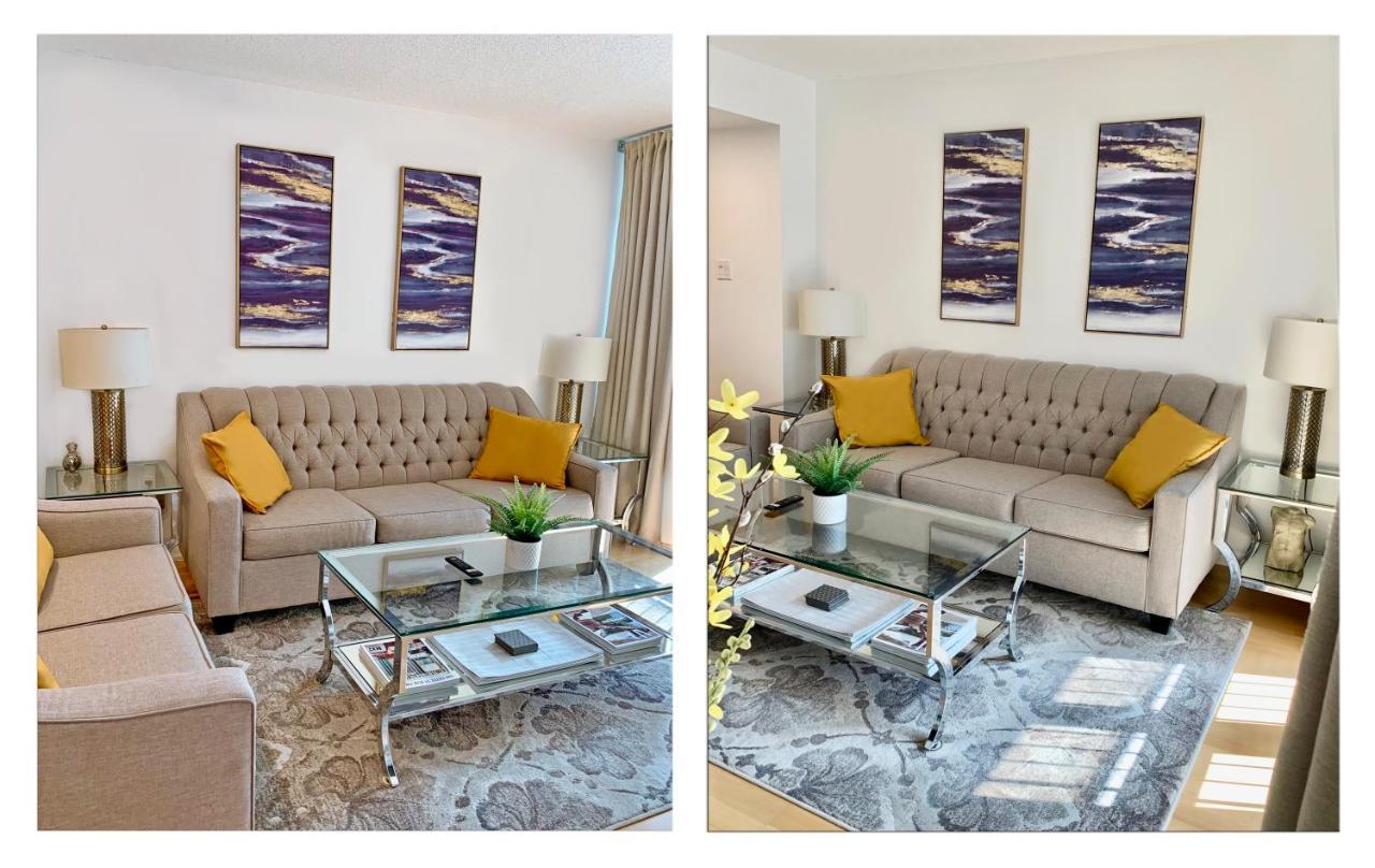 Comfy 1 Bedroom & Den In Downtown 1 Queen & 1 Single Bed Apartment Toronto