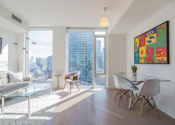 Cozy 1 Bedroom Air Mattress Cn Tower Ent District Mtcc