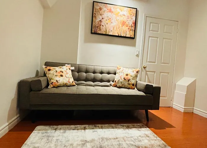 Cozy Walkout Basement With Tranquility