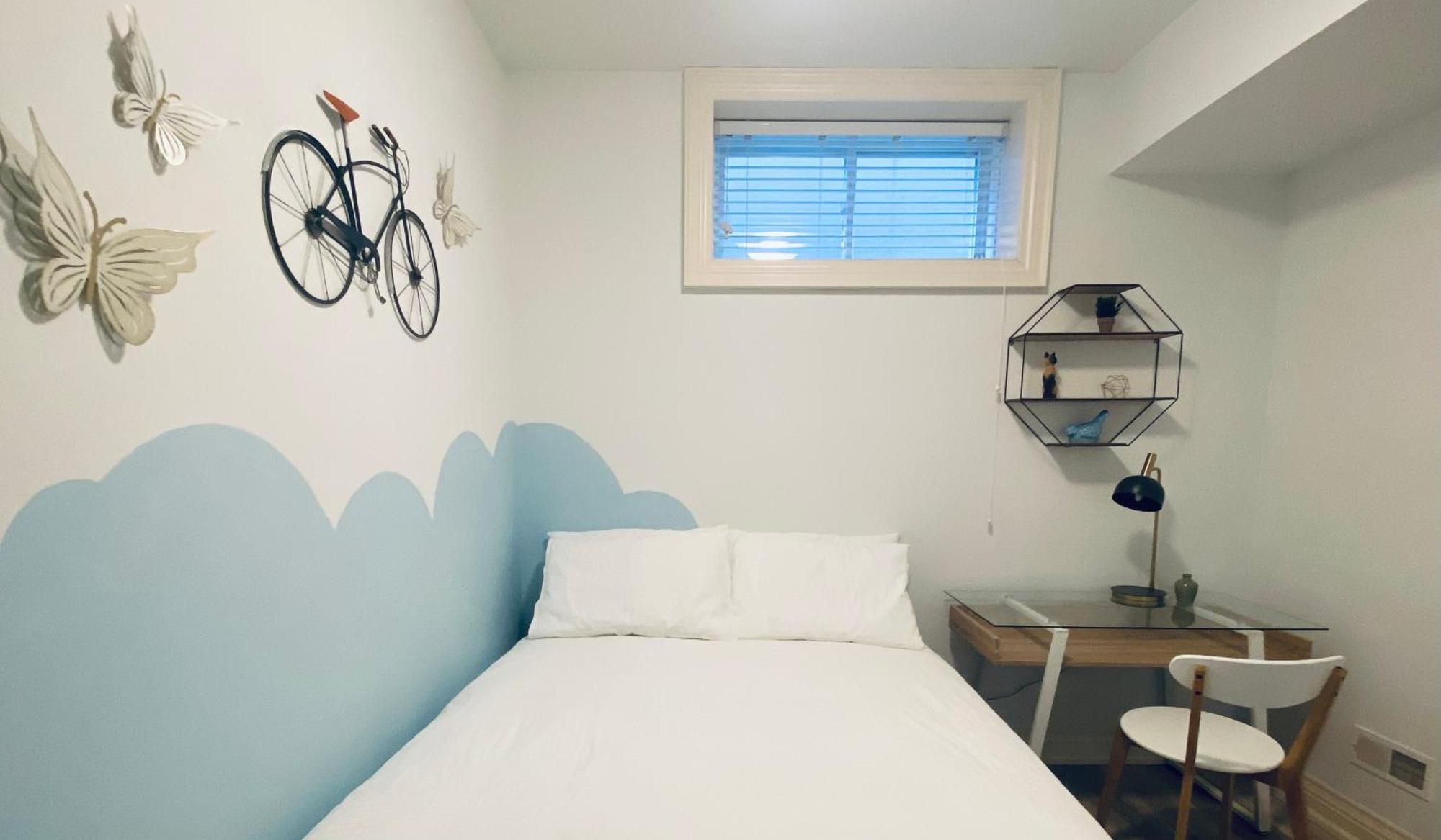 Apartment Stylish Private With 2 Bedrooms And Free Parking In Midtown