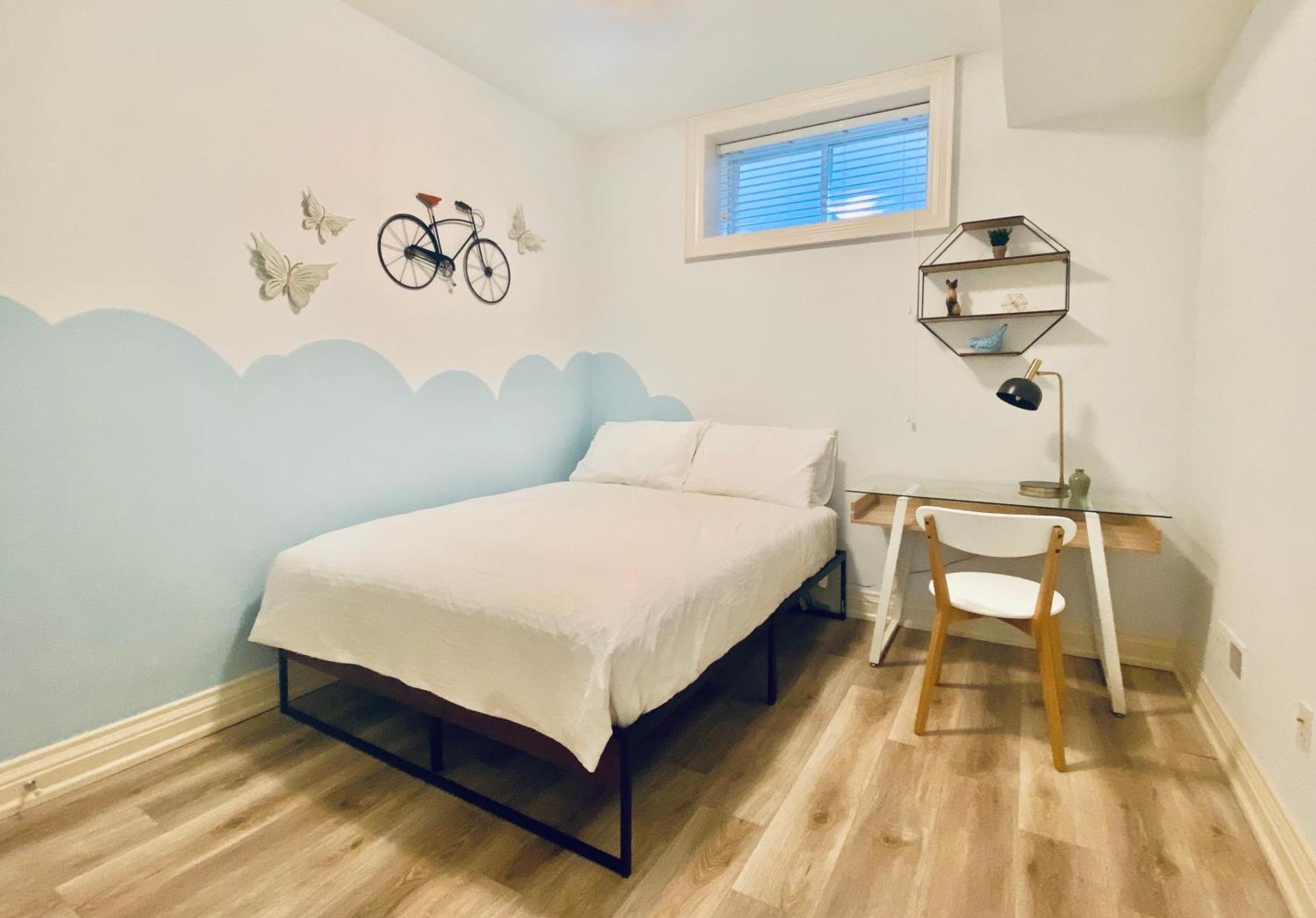Apartment Stylish Private With 2 Bedrooms And Free Parking In Midtown *