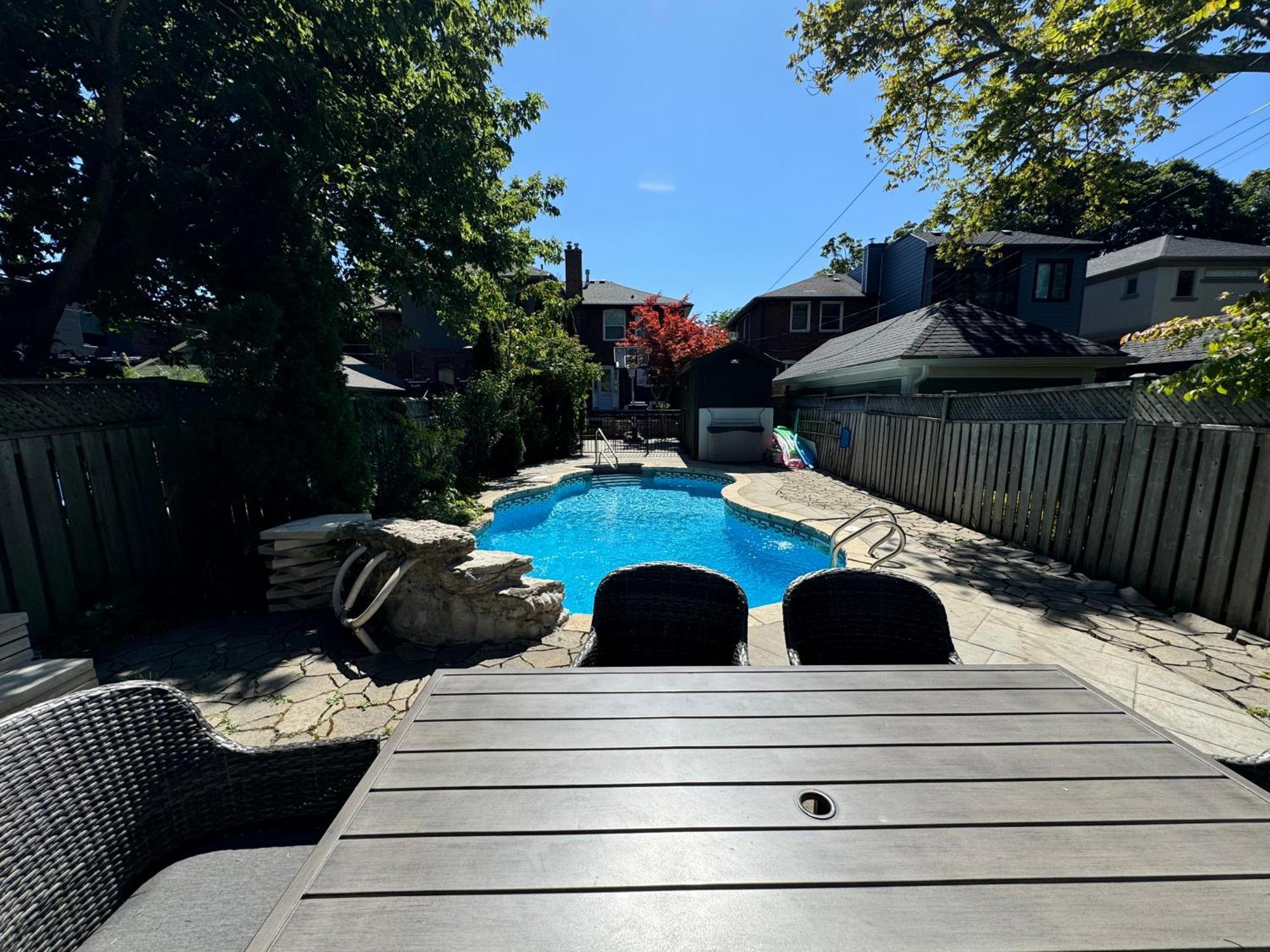Leaside With Great Backyard & Pool Holiday home *