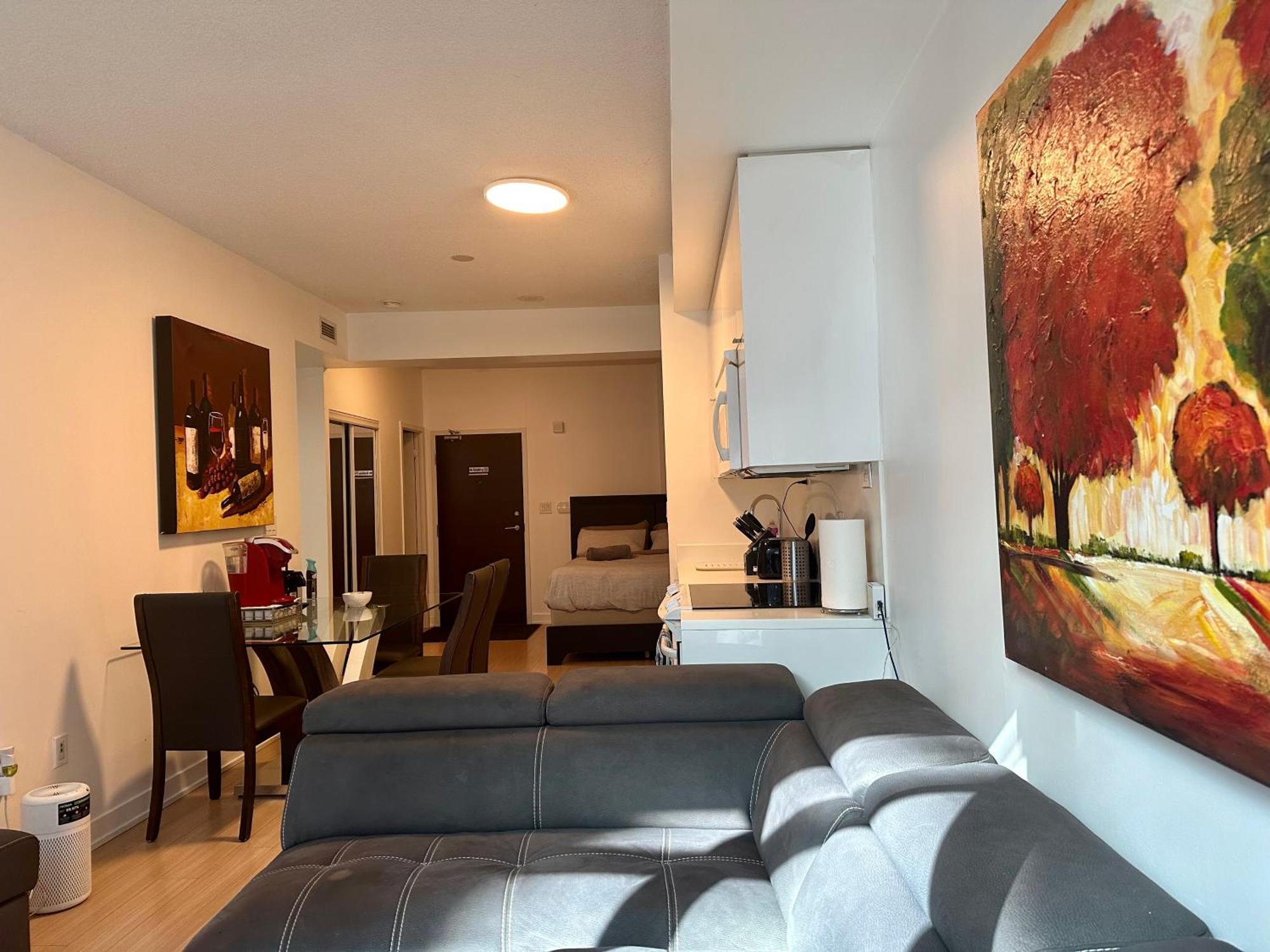1bdrm Den With 2 Real Beds Sofabed & Terrace & Parking Apartment *