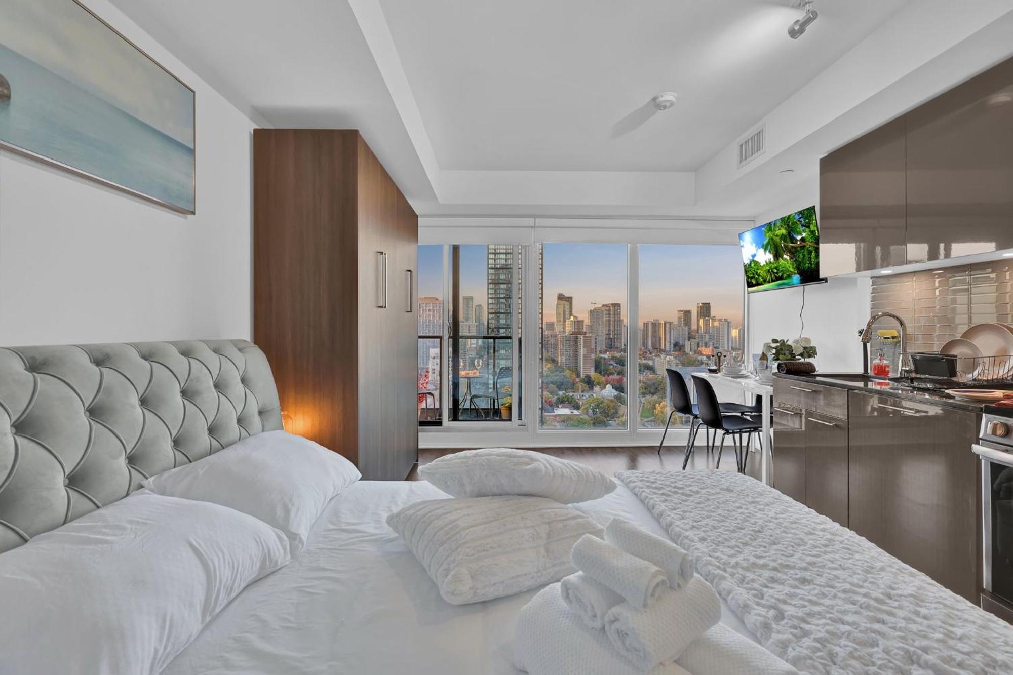Apartment 29th Floor Deluxe, View Of Downtown