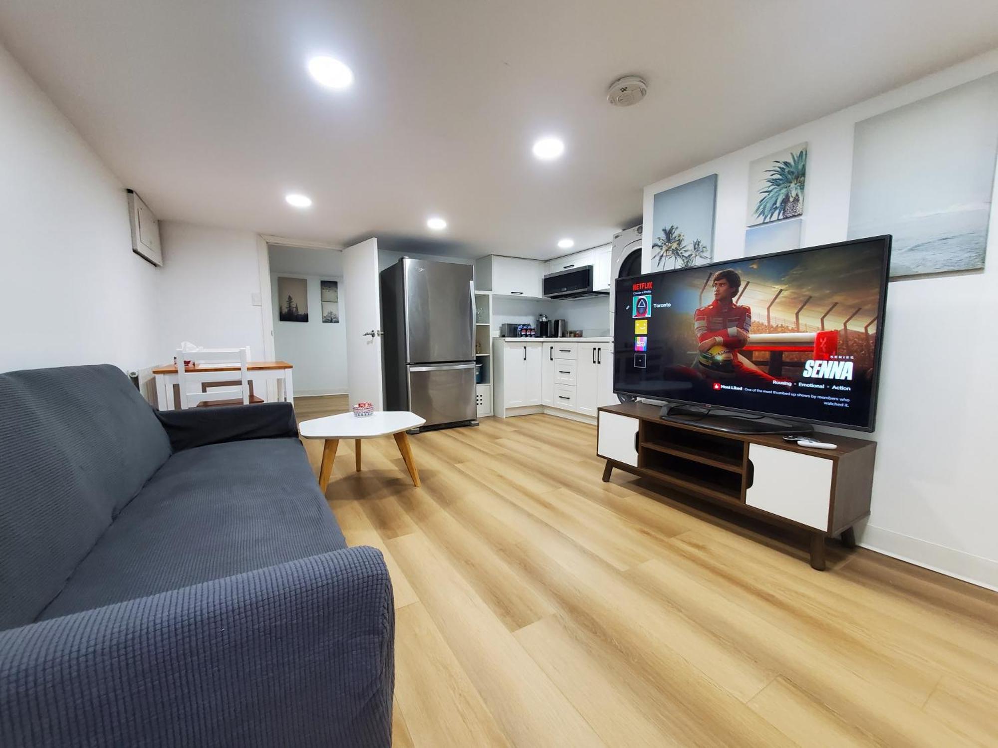 Entire Place In Downtown 2 Bedroom Basement Apartment *