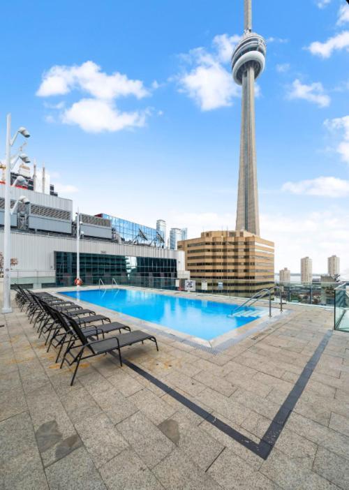 Apartment Comfort Front Cn Tower View & Free Parking
