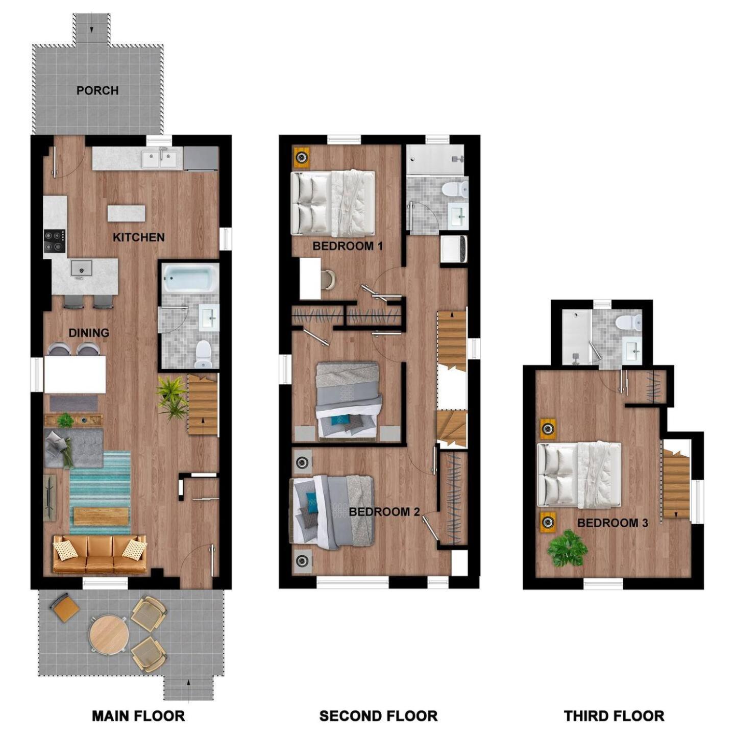 Organic Garden In Junction Triangle Holiday home