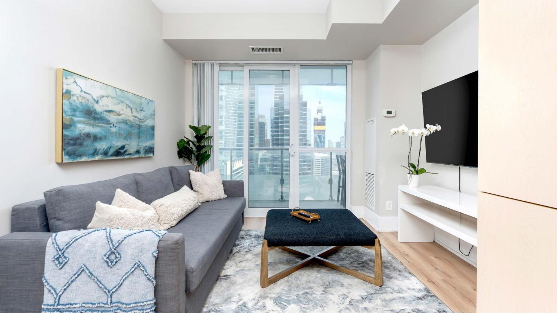 2bedroom Cn Tower And Water Views - Free Parking - Rooftop Pool