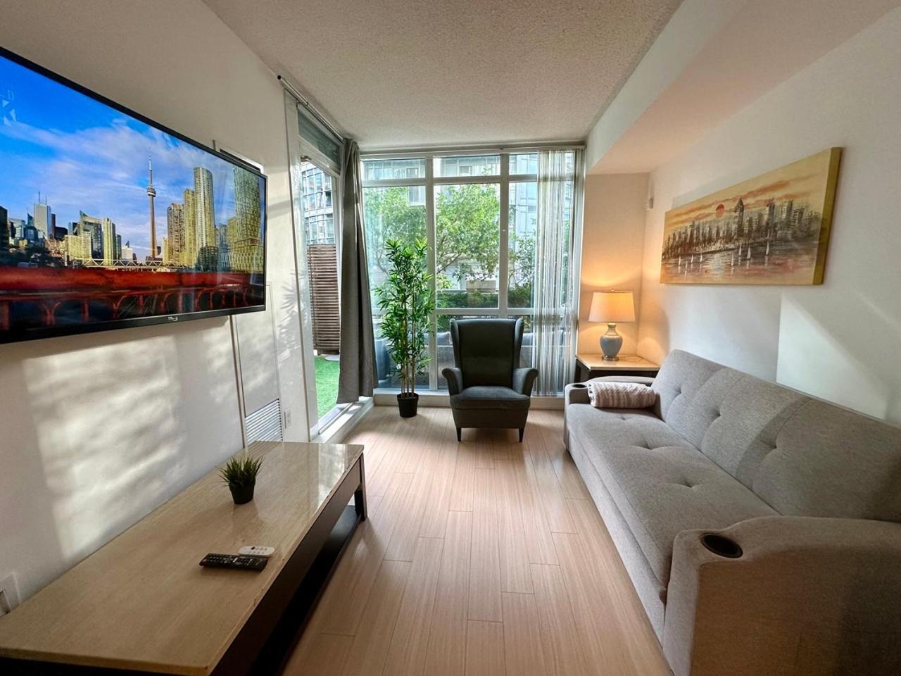 Cozy 1bdrm With Bunk Bed Sofabed With Terrace & Parking