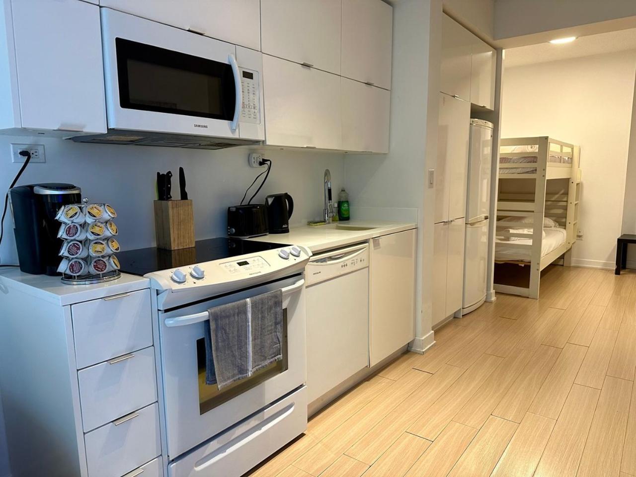 Apartment Cozy 1bdrm With Bunk Bed Sofabed With Terrace & Parking